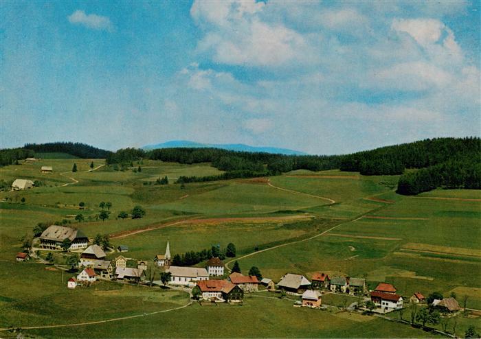 Waldau Schwarzwald Titisee-Neustadt Fliegeraufnahme