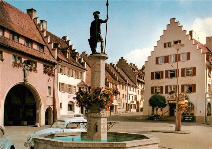 Loeffingen Mailaender Tor Brunnen