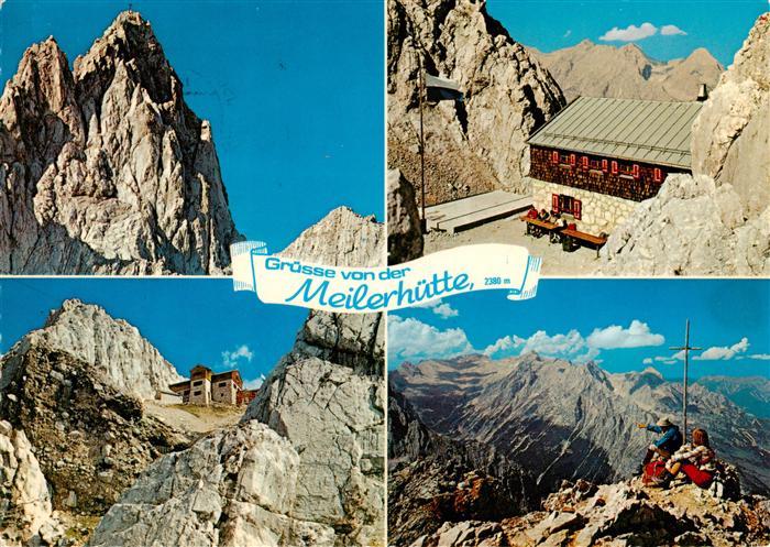 Meilerhuette 2377m Garmisch-Partenkirchen Wettersteingebirge Partenkirchener Dre