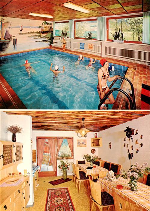 Niederwinden Elztal BW Pension am Rain Hallenbad Gastraum