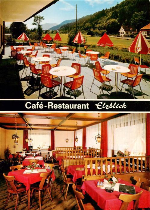 Niederwinden Elztal BW Café Restaurant Elzblick Gastraum Terrasse