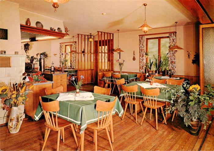 Kollnau Gasthaus Pension zum Waldhaus Gastraum