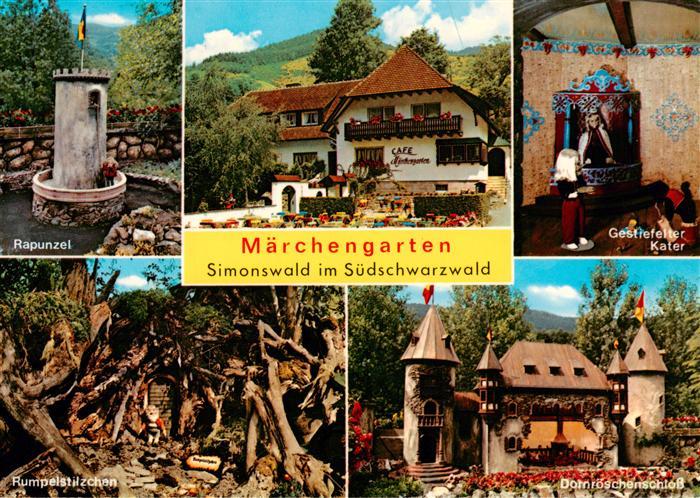 Simonswald Simonswaeldertal Café Pension Maerchengarten