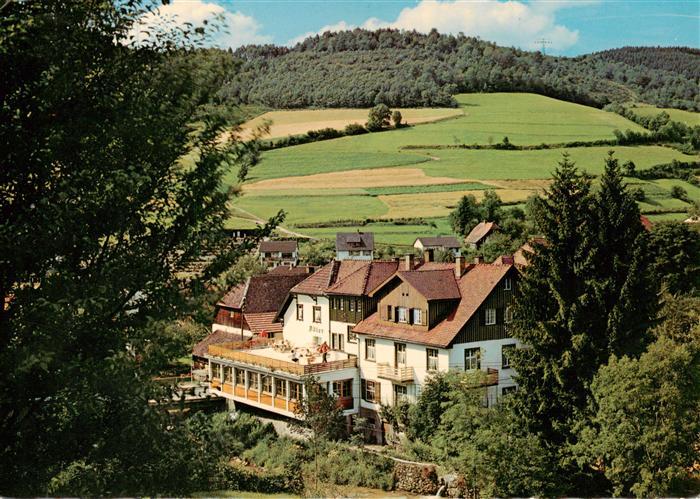 Oberprechtal Elzach Elztal BW Gasthof Pension Adler Luftkurort im Schwarzwald