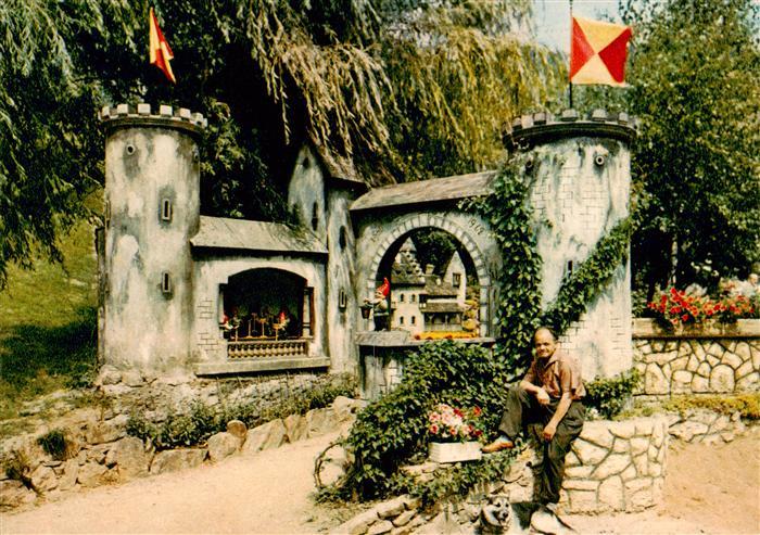 Altsimonswald Simonswald BW Cafe Pension Maerchengarten Eingang mit Albert Ambs