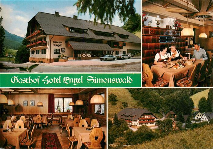 Simonswald Simonswaeldertal Gasthof Hotel Engel Gastraeume