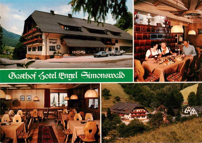 Simonswald Simonswaeldertal Gasthof Hotel Engel Gastraeume