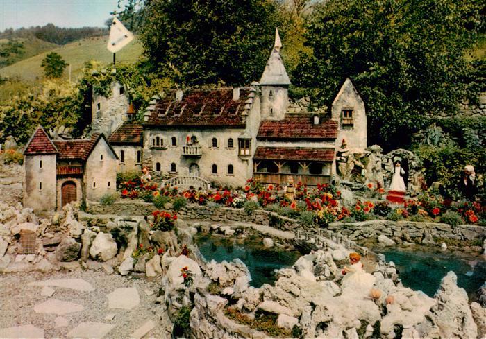 Altsimonswald Simonswald BW Cafe Pension Maerchengarten Maerchenschloss mit Schn