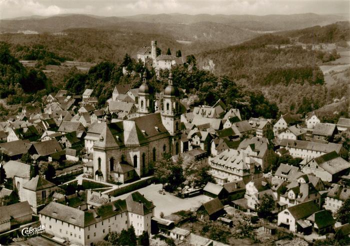 Goessweinstein Wallfahrtskirche Fliegeraufnahme