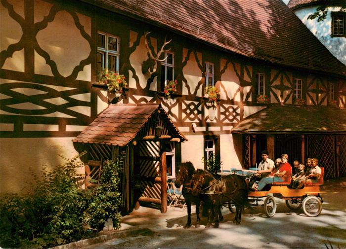 Burggaillenreuth Oberfranken Cafe Restaurant Forsthaus Burggaillenreuth Ponykuts