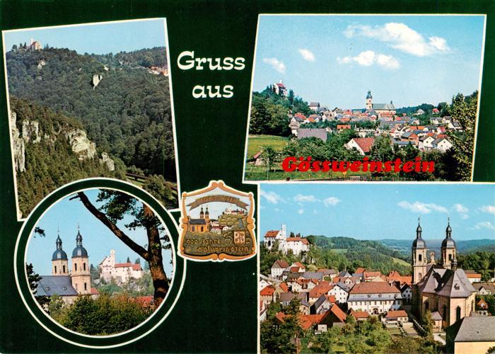 Goessweinstein Schloss Wallfahrtskirche Panorama