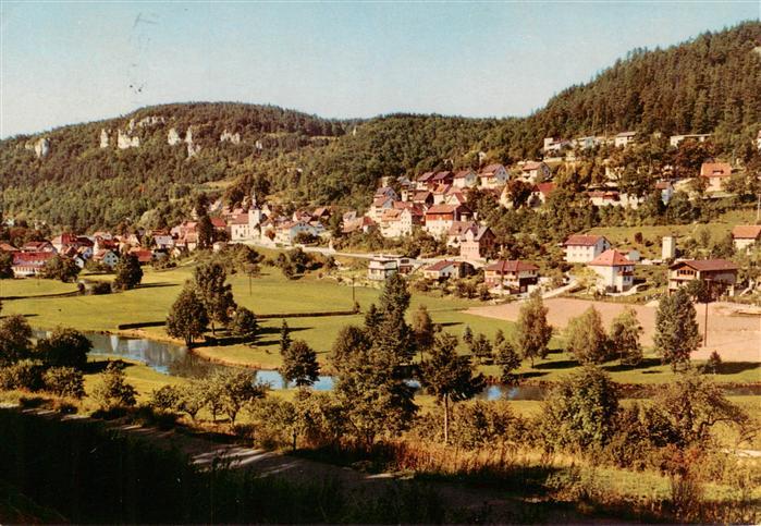 Muggendorf Fraenkische Schweiz Panorama