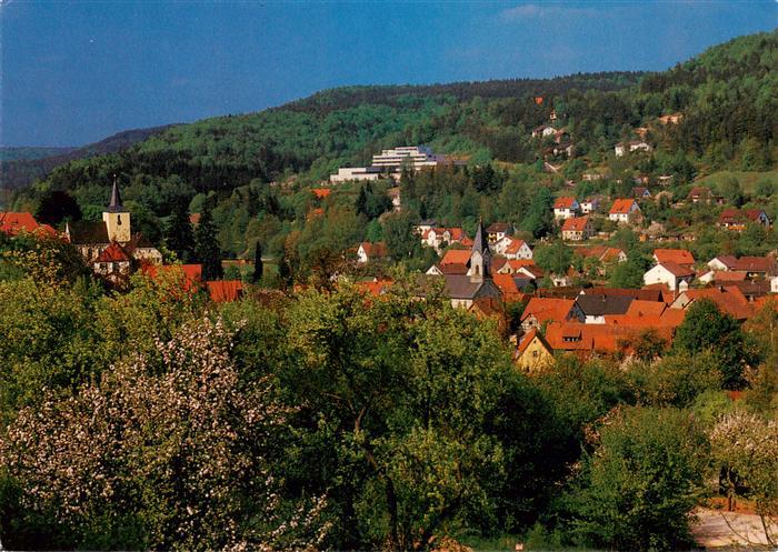 Unterleinleiter Forchheim Bayern Panorama mit Jugend Kurzentrum Haus Franken
