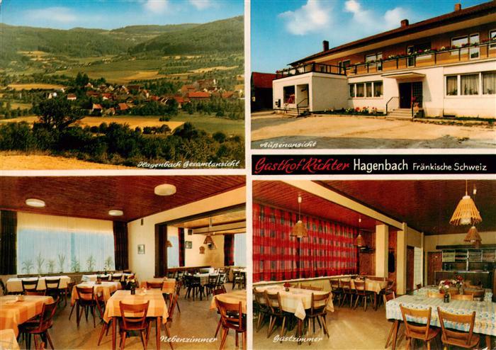 Hagenbach Pretzfeld Panorama Gasthof Richter Nebenzimmer Gastraum