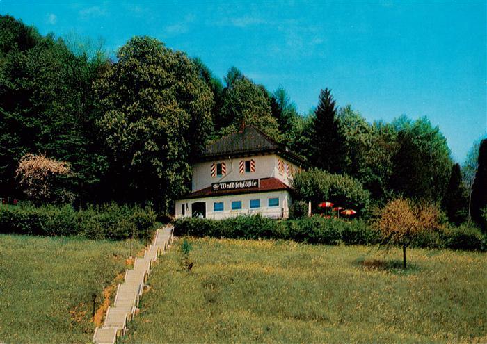 Streitberg Oberfranken Cafe Restaurant Waldschloessle