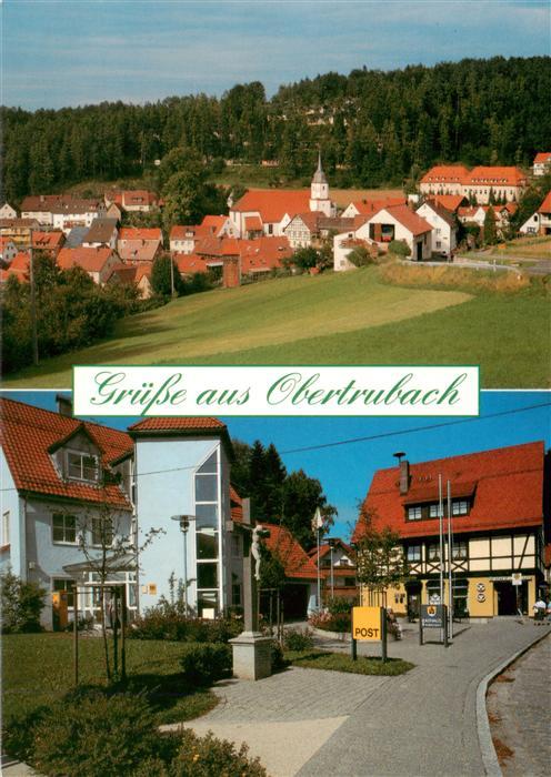 Obertrubach Panorama Postgebaeude