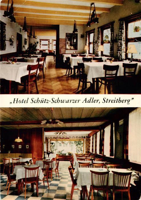 Streitberg Oberfranken Hotel Schuetz Schwarzer Adler Gastraeume