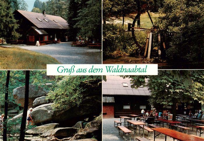 Waldnaabtal Falkenberg Bayern Gasthaus Felsen Wasserrad Freiterrasse