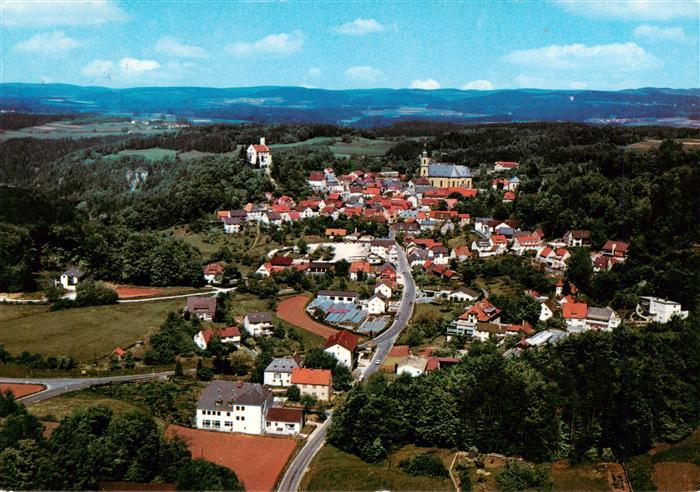 Goessweinstein Fliegeraufnahme mit Jugendherberge