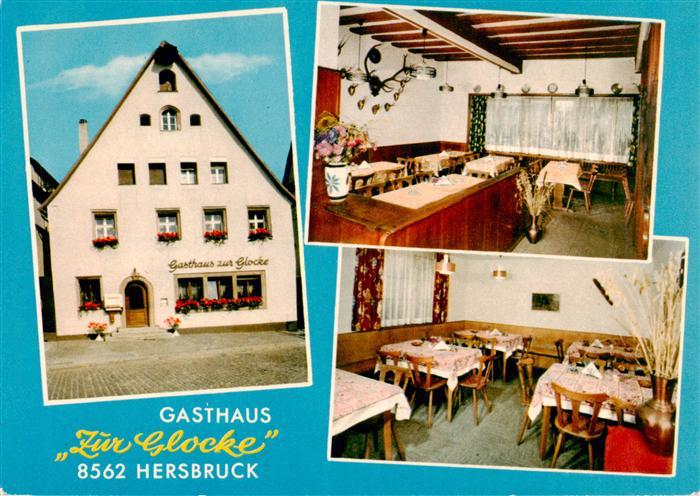 Hersbruck Bayern Gasthaus zur Glocke Gastraeume