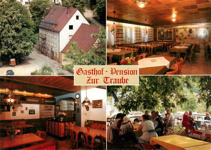 Weigendorf Oberpfalz Gasthof Pension Metzgerei Zur Traube Gastraeume Terrasse