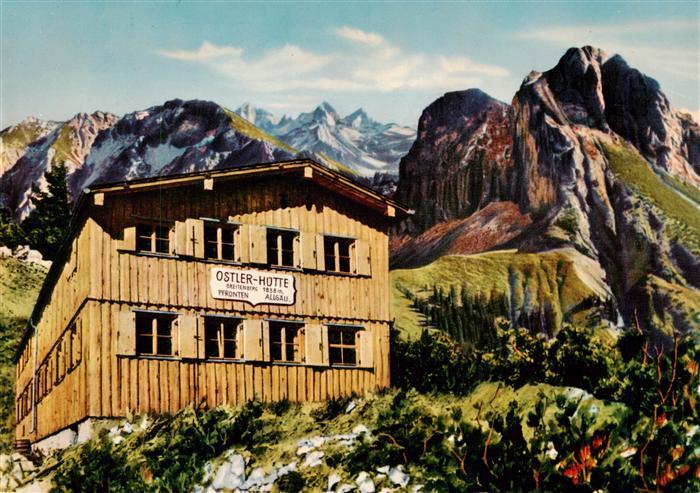 Ostlerhuette 1370m Breitenberg Pfronten Panorama