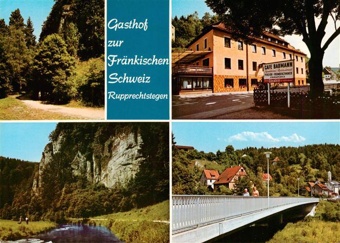 Rupprechtstegen Waldpartie Cafe Baumann Pegnitz Bruecke