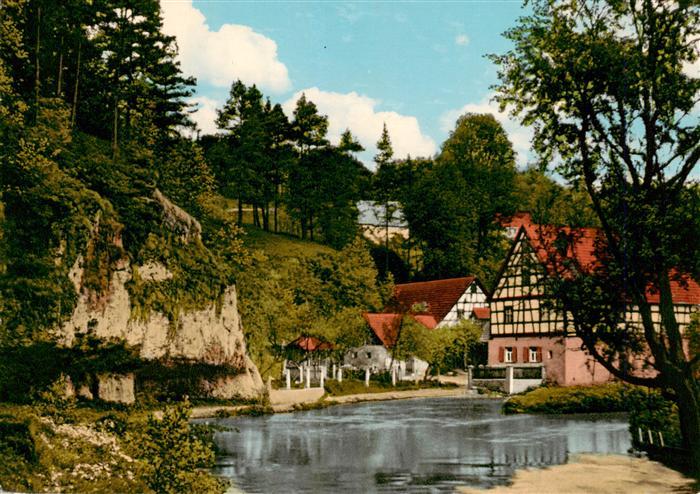 Velden Mittelfranken Bayern Motiv bei der Stadtmuehle