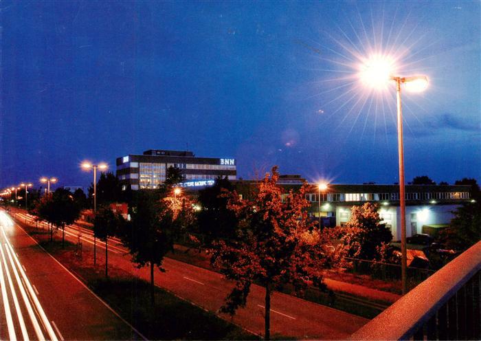 Karlsruhe Baden Teilansicht bei Nacht