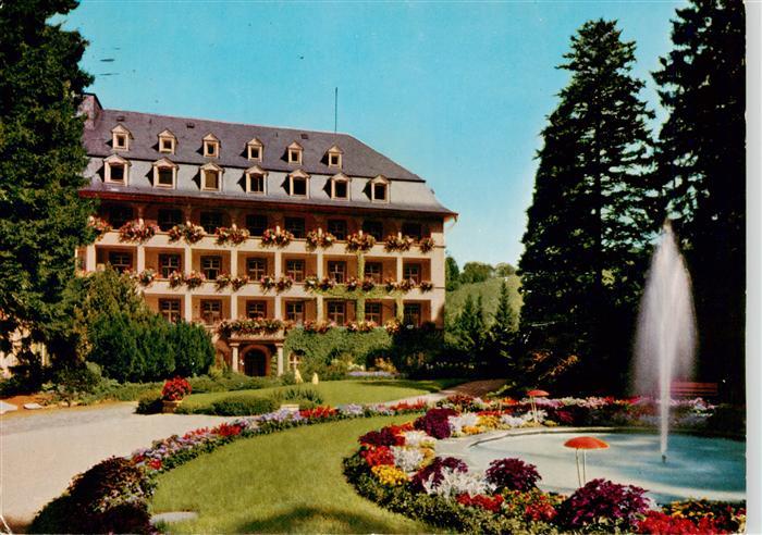 Freiburg Breisgau Kneipp Kurhaus St Urban Park Fontaene