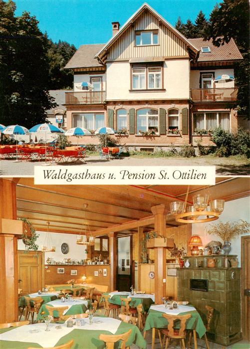 St Ottilien Freiburg Waldgasthaus St Ottilien Gaststube