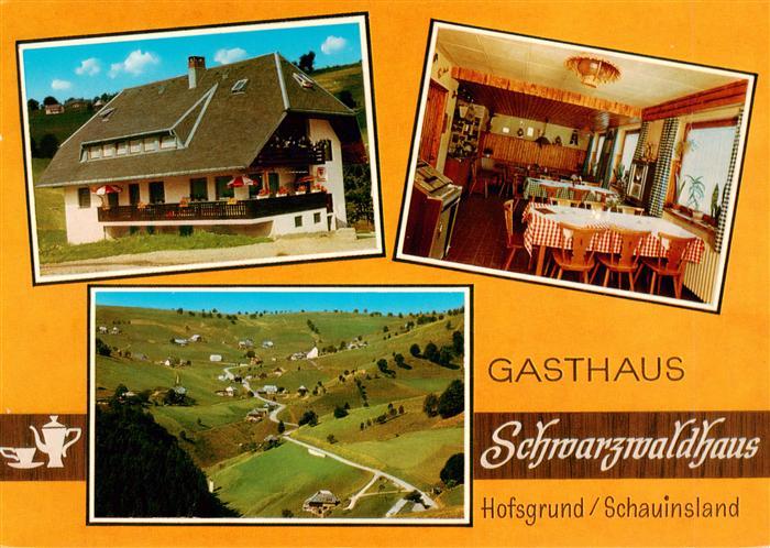 Hofsgrund Oberried Schauinsland Gasthaus Schwarzwaldhaus Gaststube