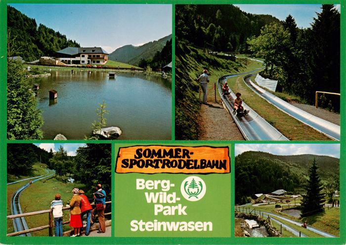 Todtnau Schwarzwald BW Sommerrodelbahn Berg Wild Park Steinwasen Gondelteich Pa
