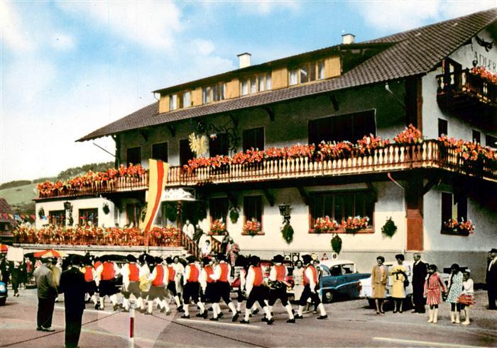 Glottertal Schwarzwald Gasthaus Adler Trachtenverein