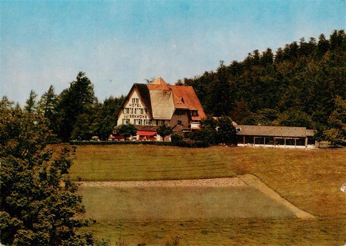 Horben Breisgau Schwarzwald Hotel Luisenhoehe