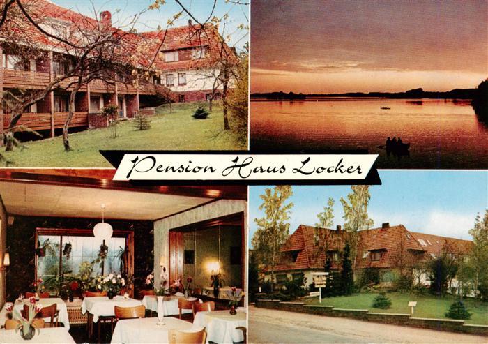 Malente-Gremsmuehlen Pension Haus Locker Gastraum Panorama