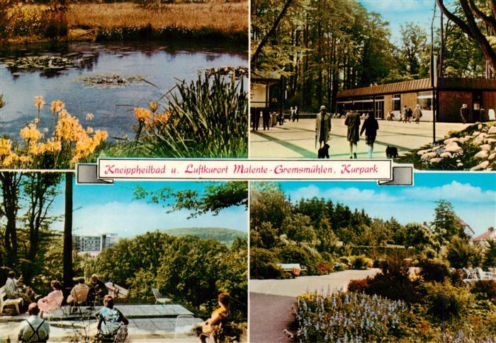 Malente-Gremsmuehlen Kurpark Teilansichten