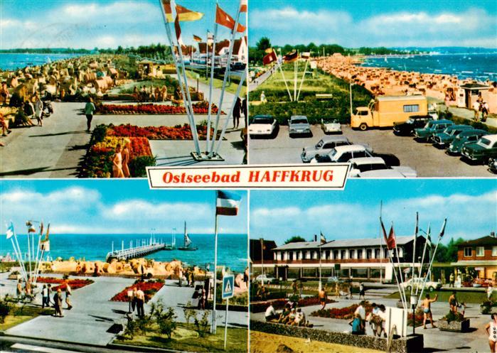 Haffkrug Scharbeutz Ostseebad Strandpartien Promenade