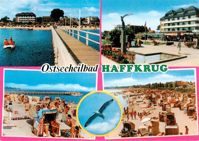 Haffkrug Scharbeutz Ostseebad Strandpartien Seebruecke Hotels