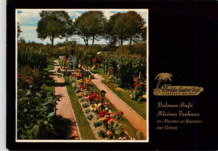 Scharbeutz Ostseebad Florida Suedsee Cafe Palmen Cafe Kleines Teehaus