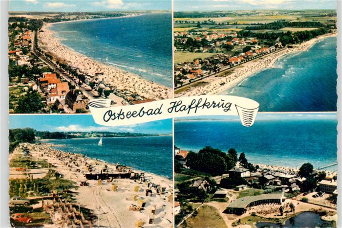 Haffkrug Scharbeutz Ostseebad Fliegeraufnahmen Strandpartien