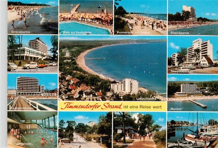 Timmendorfer Strand Timmendorferstrand Timmendorf Strand Seebruecke Promenade Ho