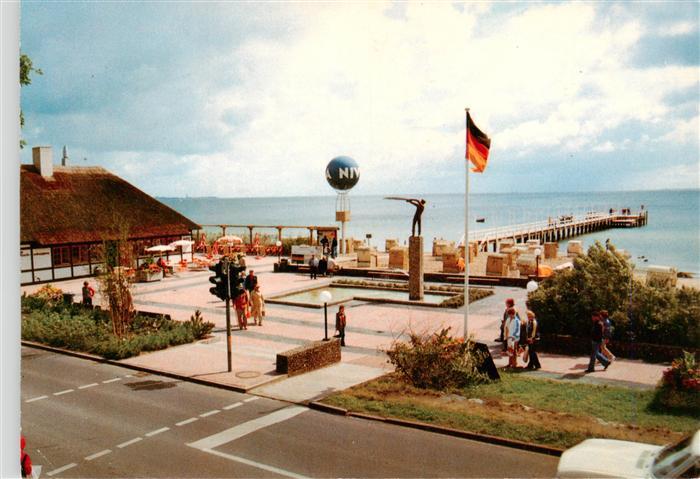 Haffkrug Scharbeutz Ostseebad Promenade Seebruecke