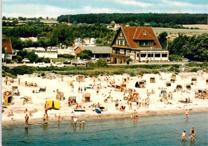 Haffkrug Scharbeutz Ostseebad Fliegeraufnahme Hotel Haus am Meer