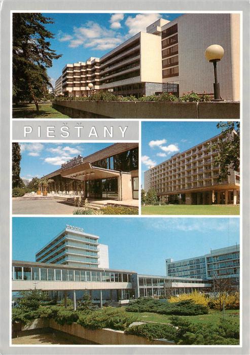 Piestany Pistian Poestyen SK Liecebne domy Balnea Esplanade Grand Palace a Splen