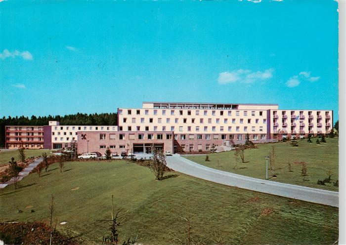 Bad Steben Sanatorium Franken der BfA Kurklinik