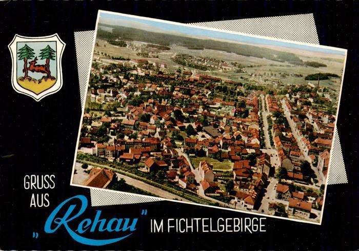 Rehau Oberfranken Fliegeraufnahme