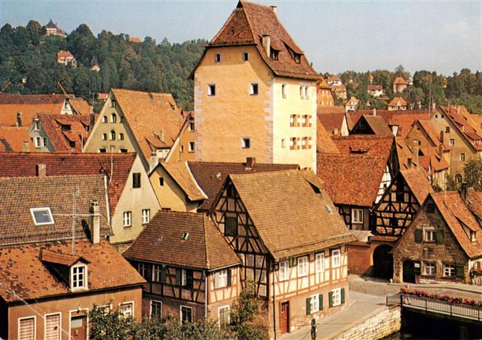 Hersbruck Bayern Gasthof Schwarzer Adler Altstadt Fachwerkhaeuser