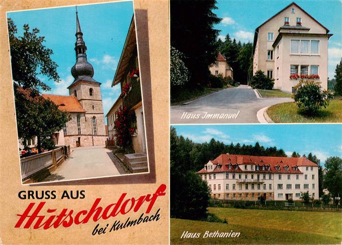 Hutschdorf Kirche Haus Immanuel Haus Bethanien