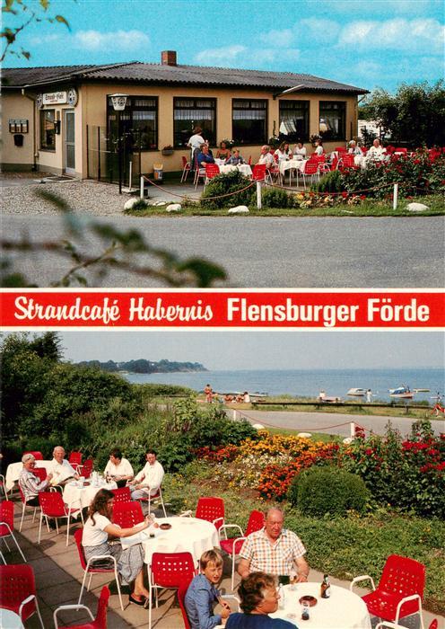 Habernis Strandcafe Habernis Terrasse Promenade